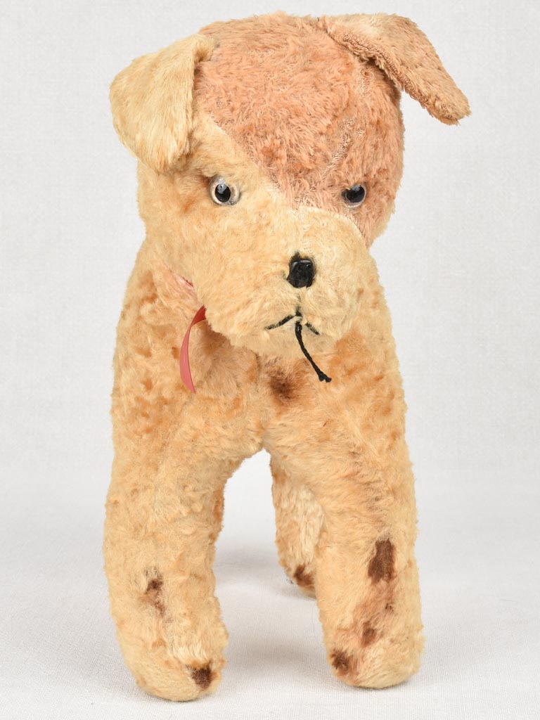 Historic Aged Plush Canine Toy