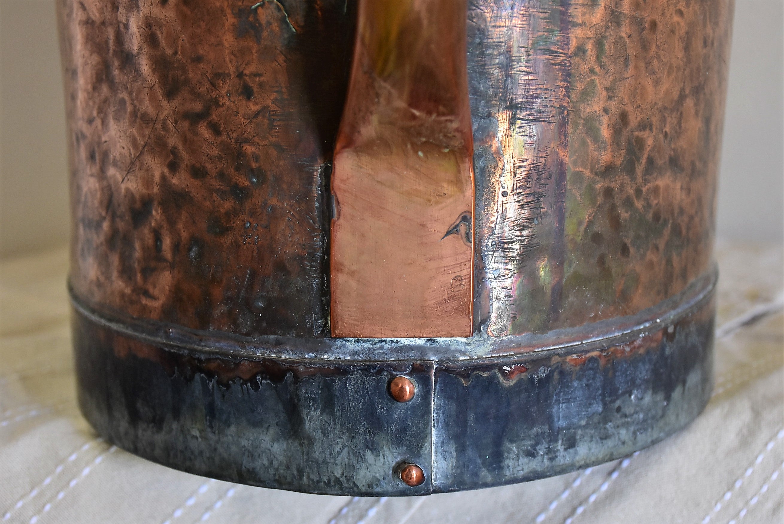 19th Century French copper watering can