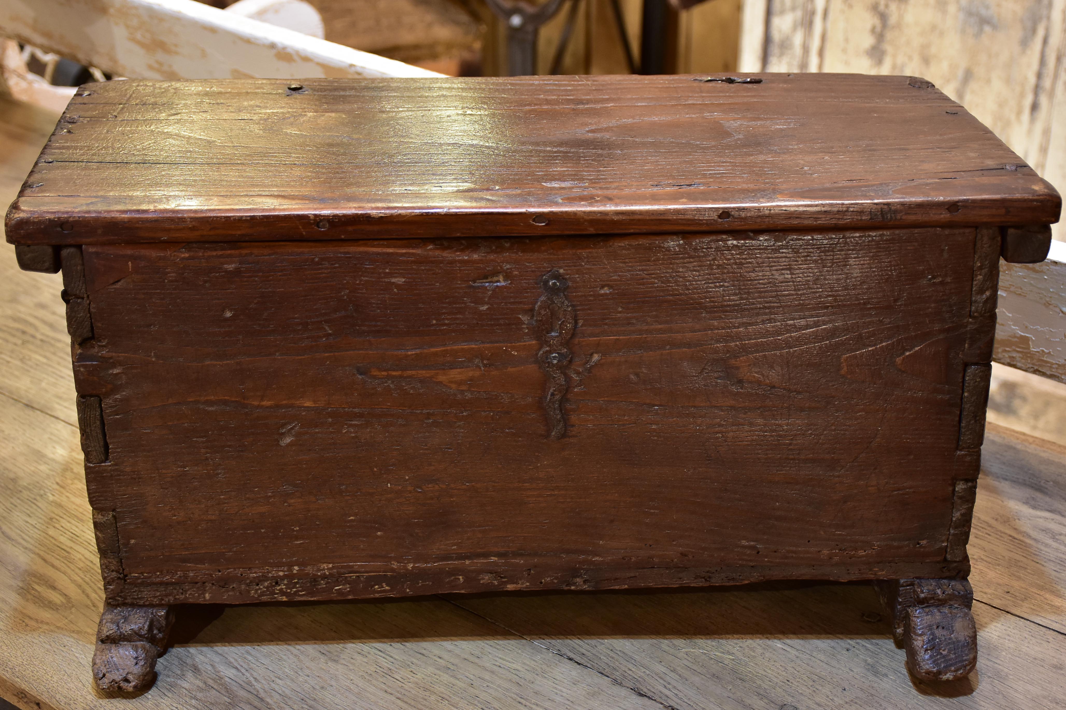 17th century French trunk