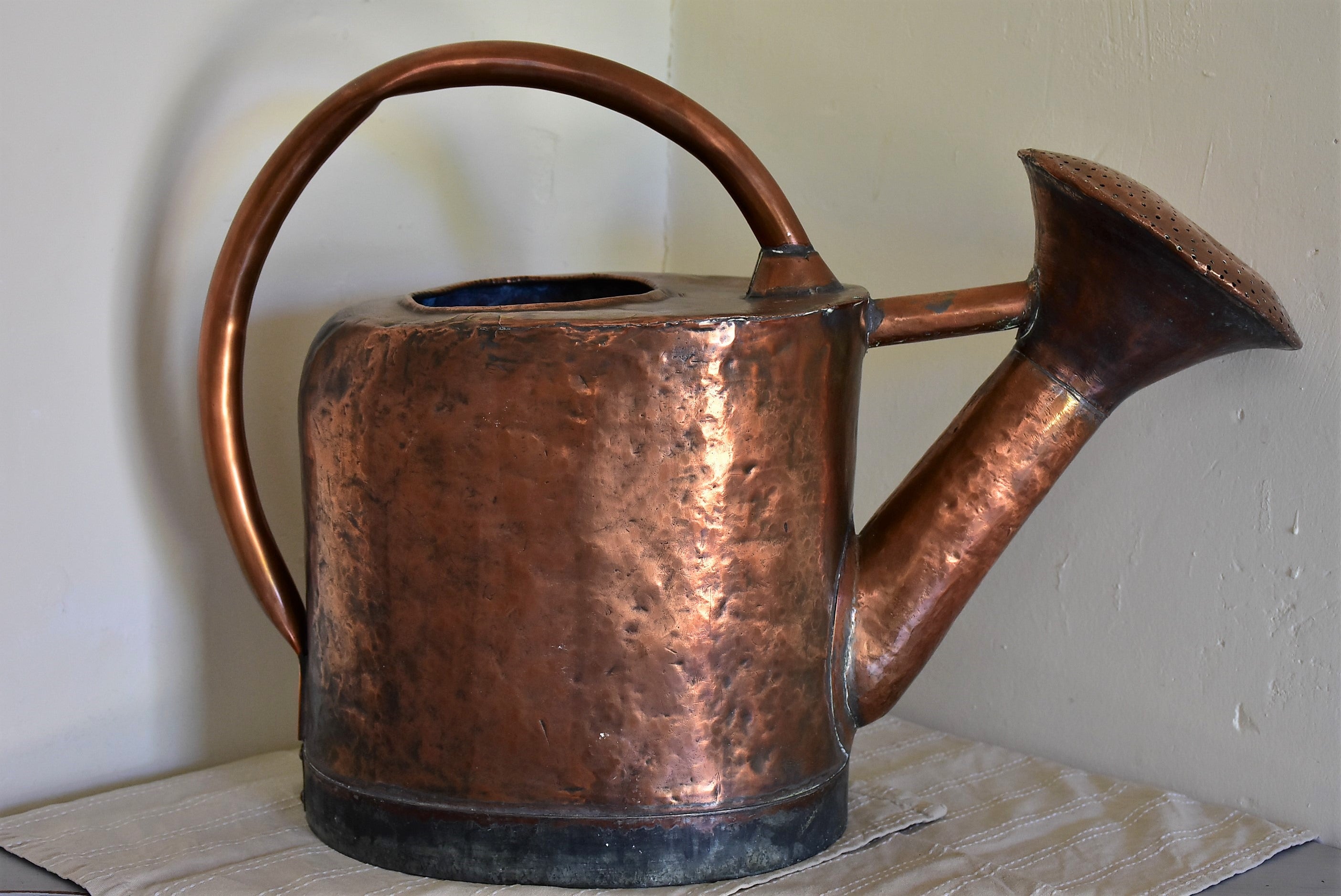 19th Century French copper watering can