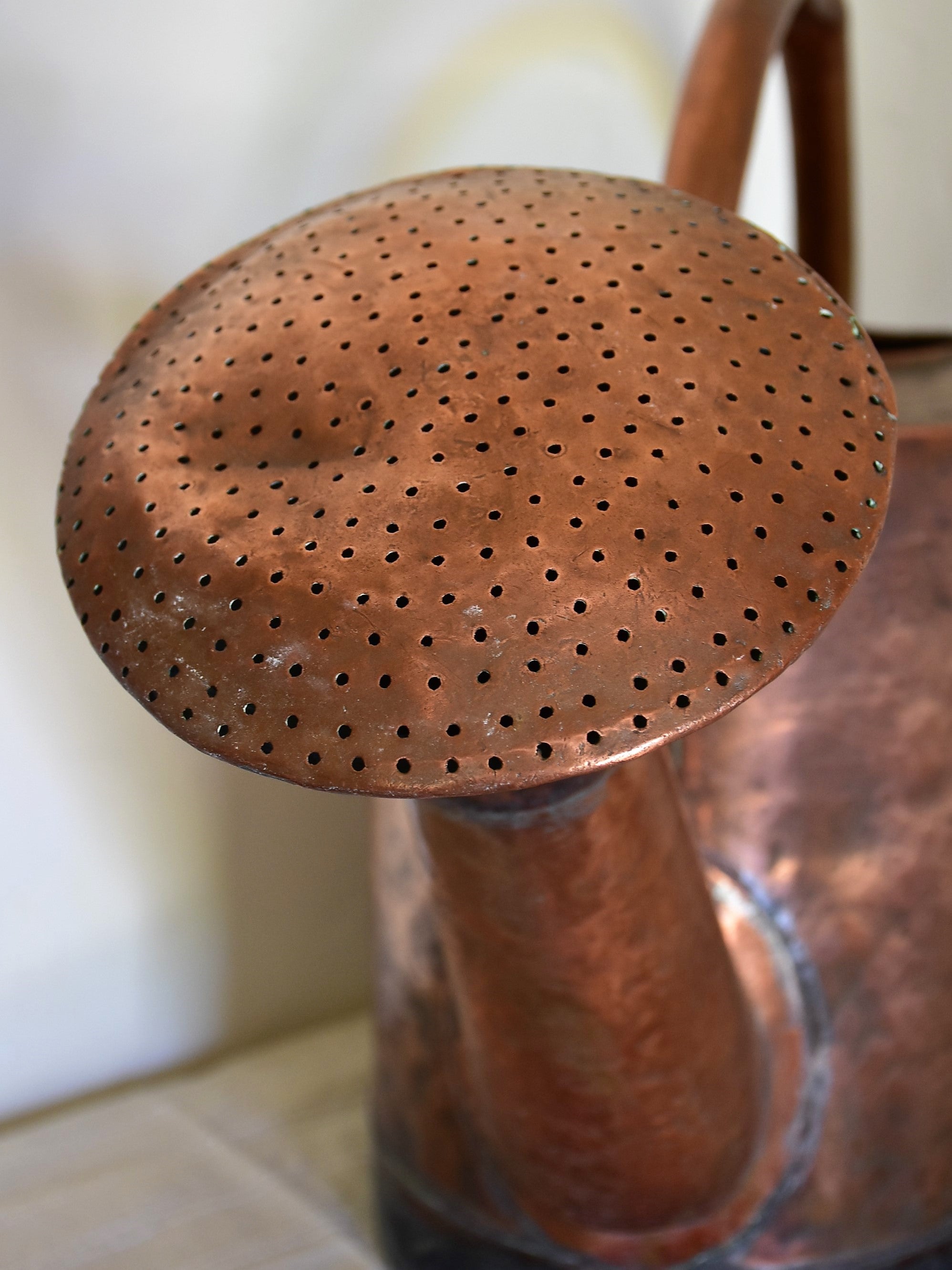 19th Century French copper watering can