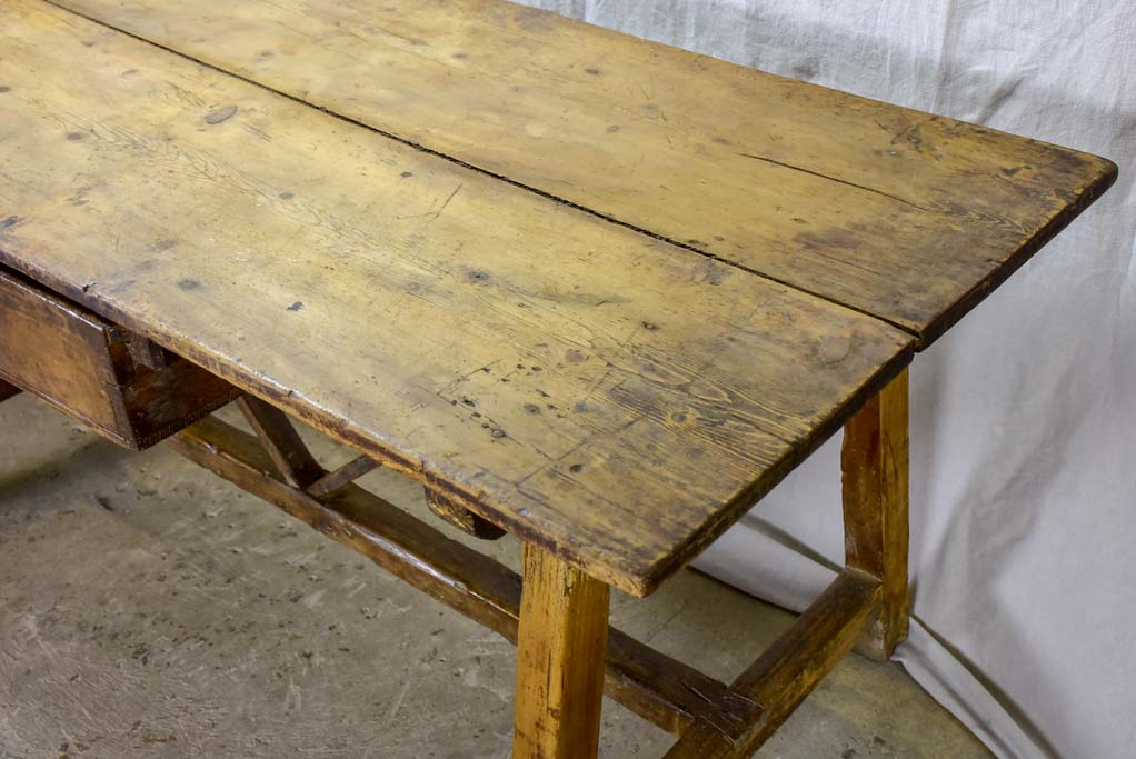 18th Century rustic Spanish kitchen table 30¼" x 69"