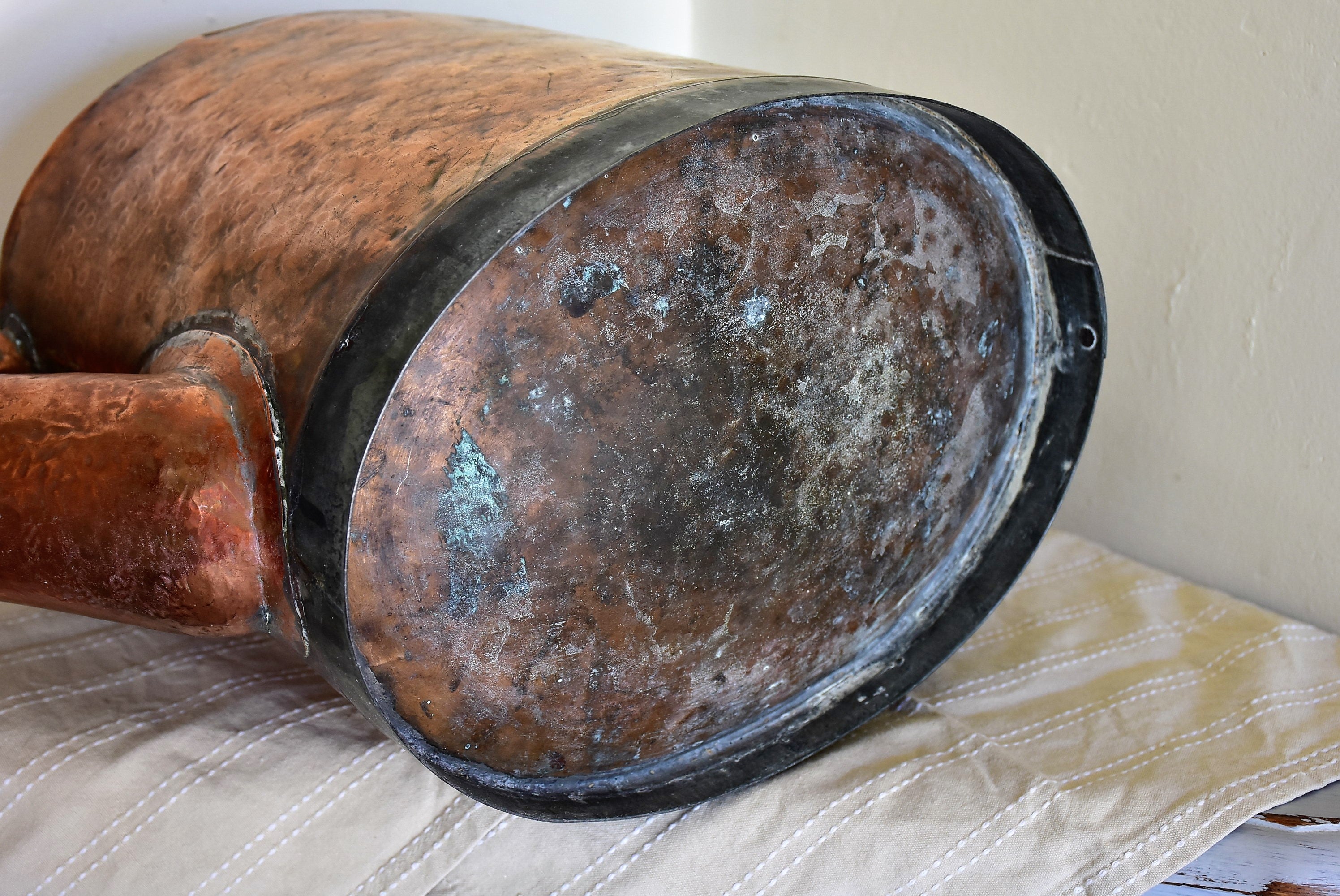 19th Century French copper watering can