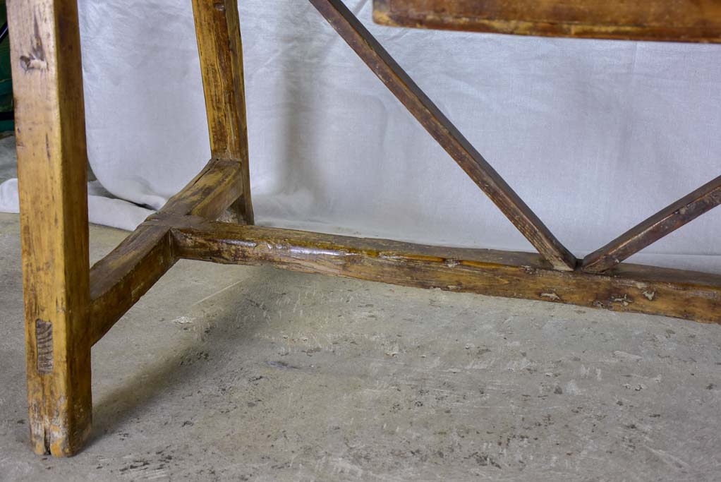 18th Century rustic Spanish kitchen table 30¼" x 69"