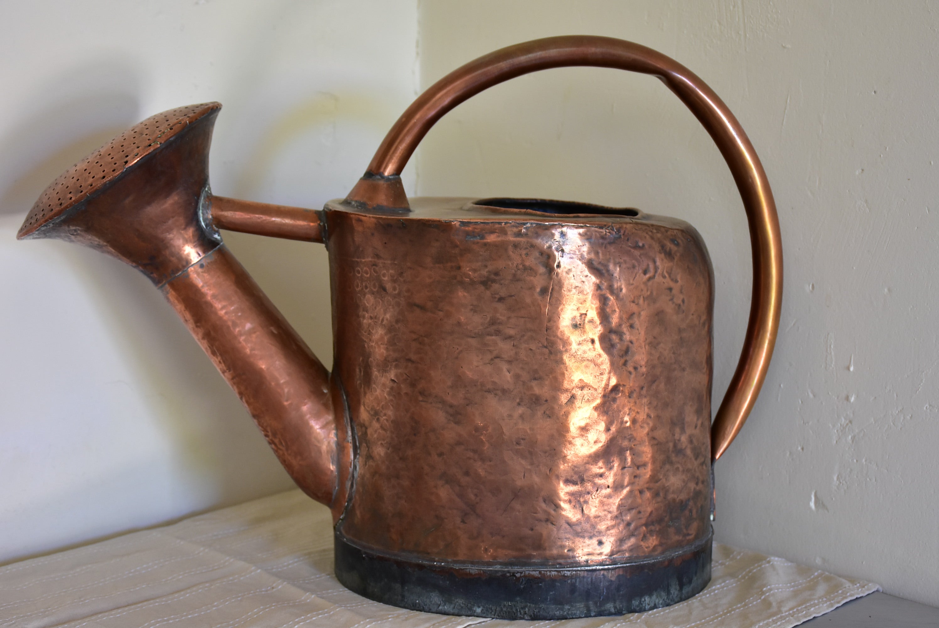 19th Century French copper watering can