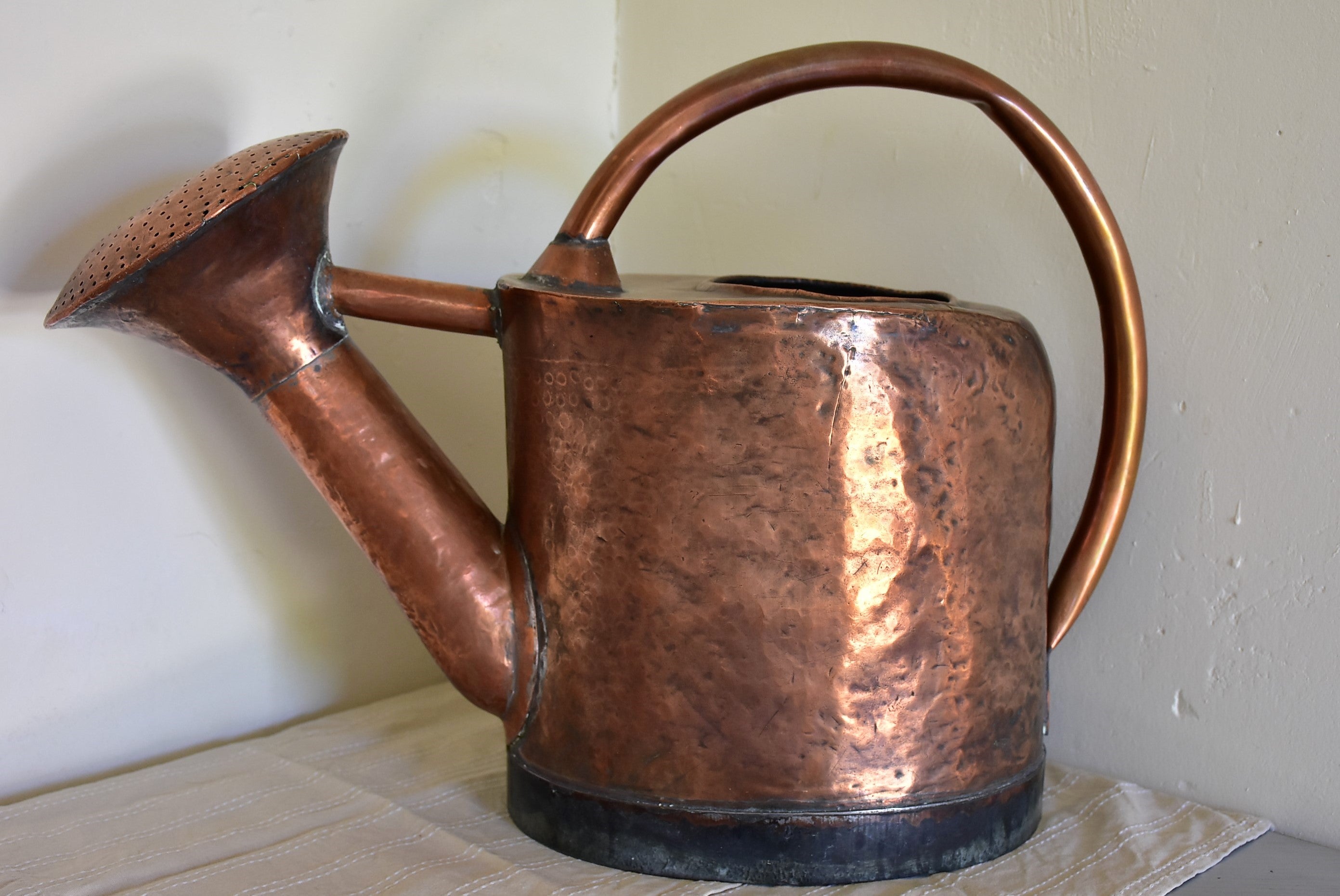 19th Century French copper watering can