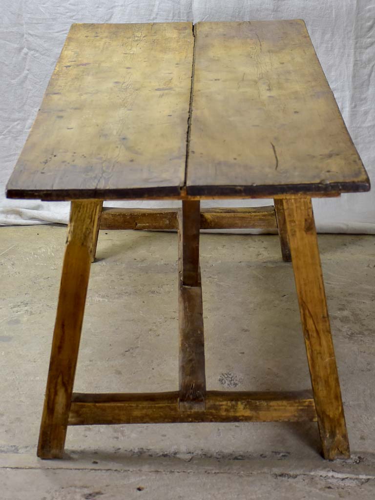 18th Century rustic Spanish kitchen table 30¼" x 69"