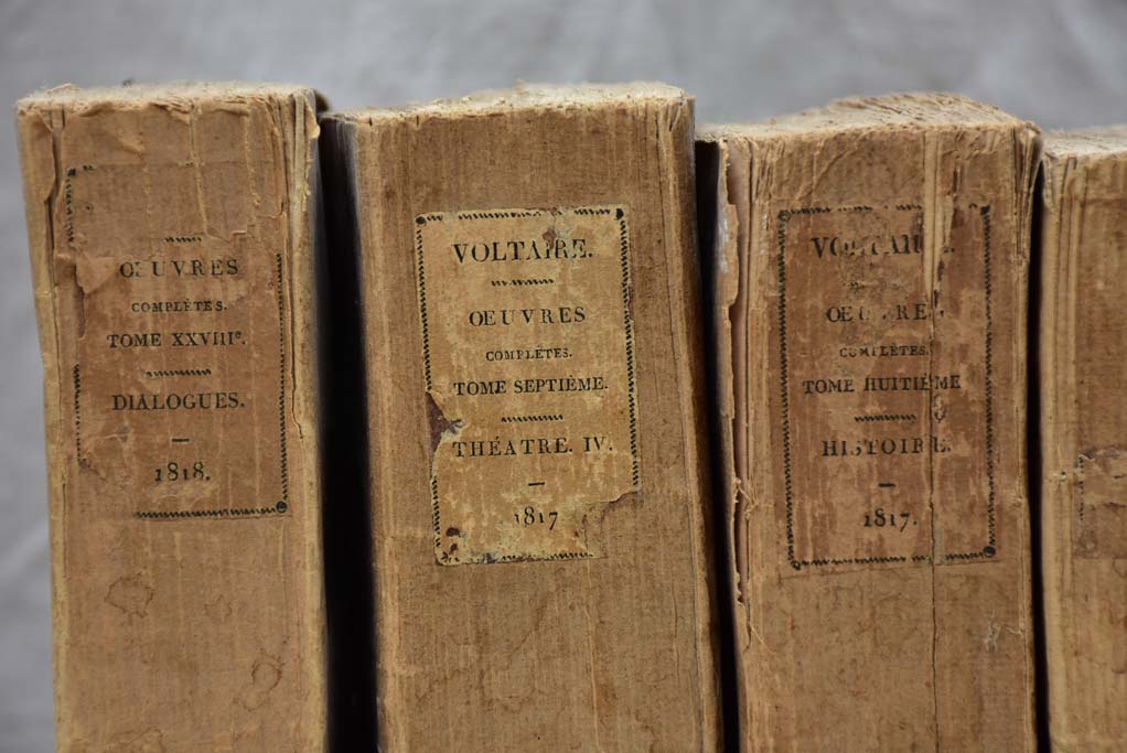 Collection of 19th and early 20th Century books - Voltaire, philosophy and psychology