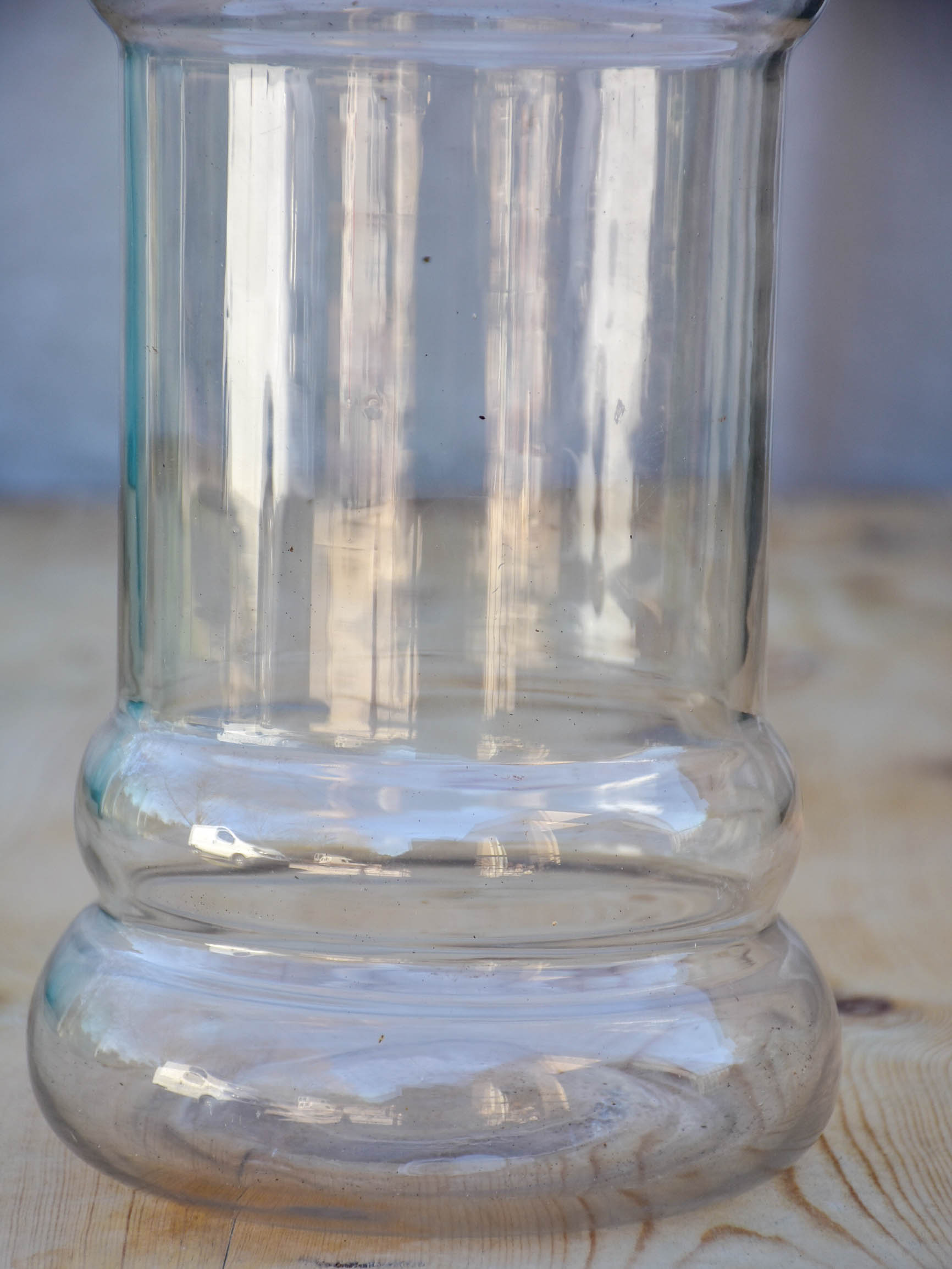 Very large glass jar with lid - from a candy store