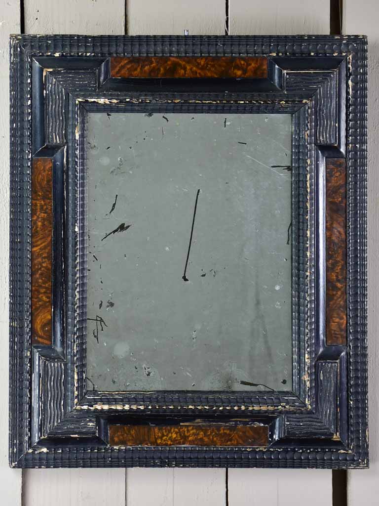 Small 19th Century Napoleon III mirror 20" x 24"