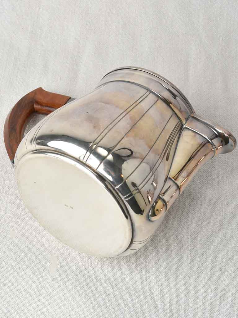 Vintage Art Deco-inspired Milk Jug Silverplate