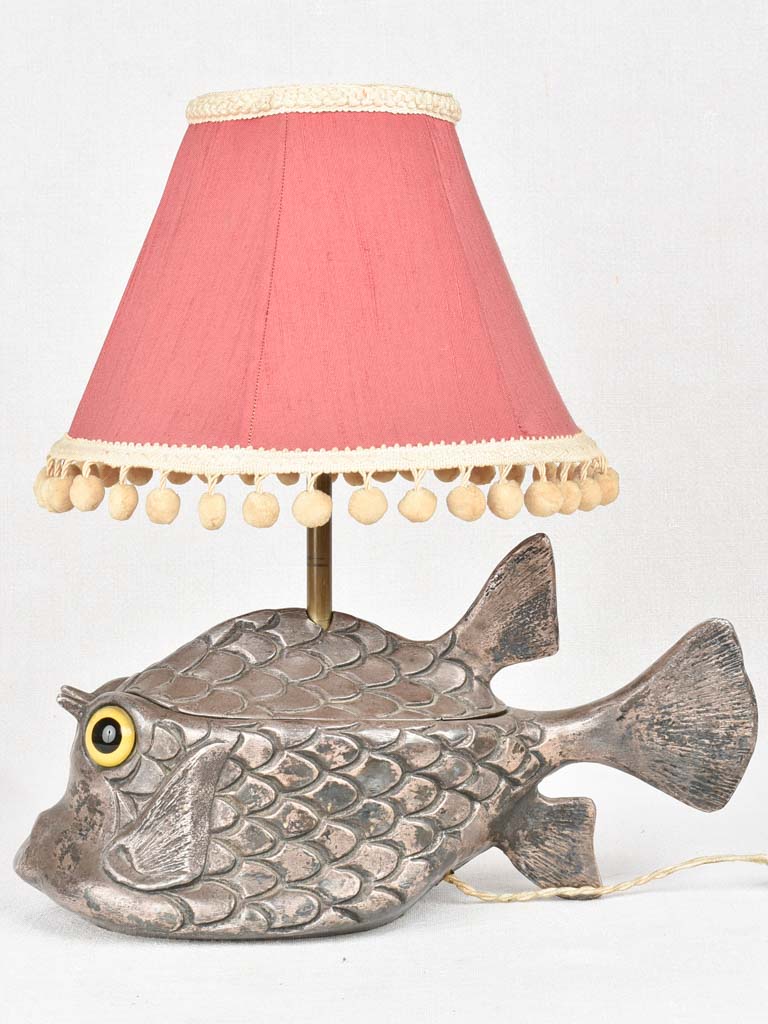 Vintage Fish lamp - 1960s