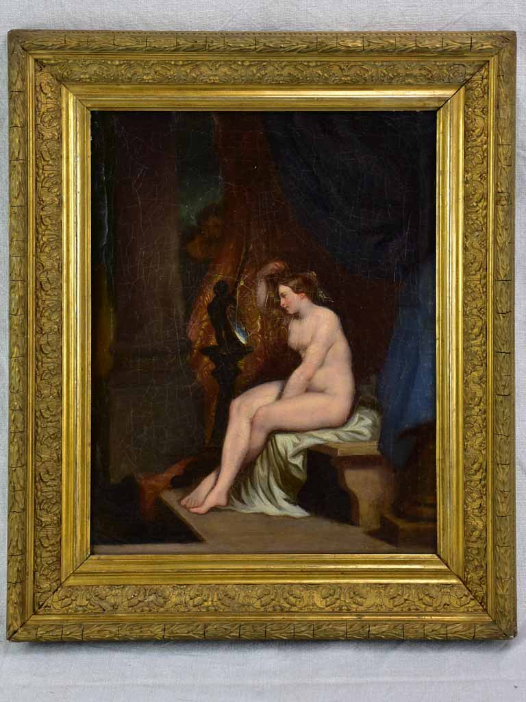 "The fiance of the king of Garbe" - La fiancée du roi de garbe, Eugène Devéria (1808-1865) 17¼" x 20¾"