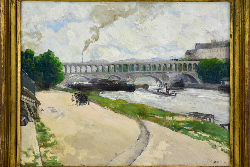 Le viaduc d'Auteuil Paris - Etienne De Lierres 15¼" x 18½"