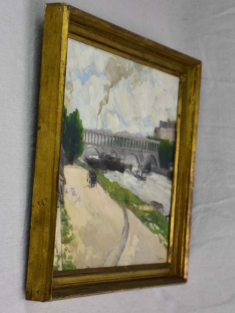 Le viaduc d'Auteuil Paris - Etienne De Lierres 15¼" x 18½"