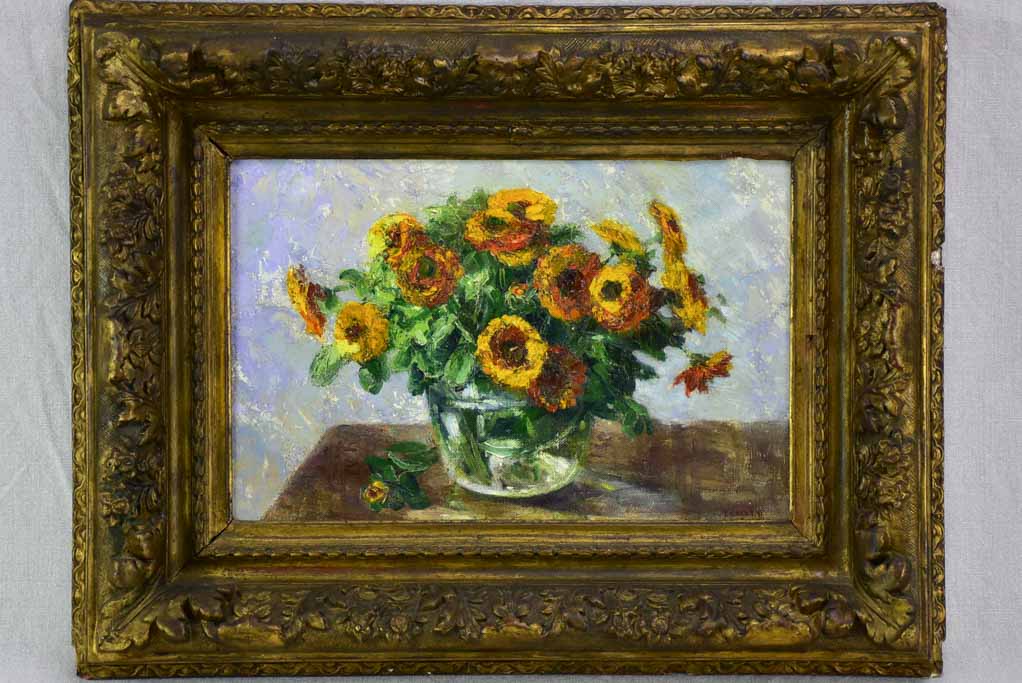 Early 20th Century floral still life - Etienne De Lierres 18½" x 24"