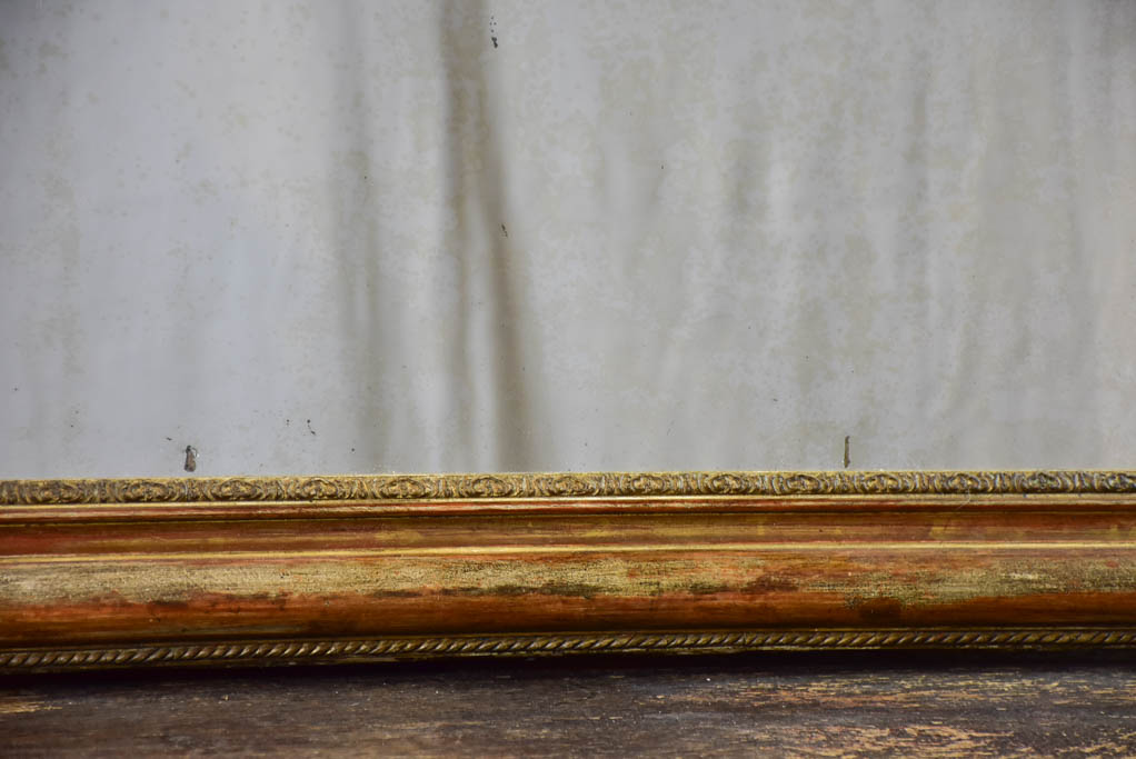 Early 19th Century French gilt mirror 38½" x  43¼"