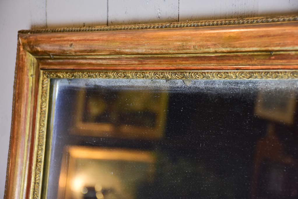 Early 19th Century French gilt mirror 38½" x  43¼"