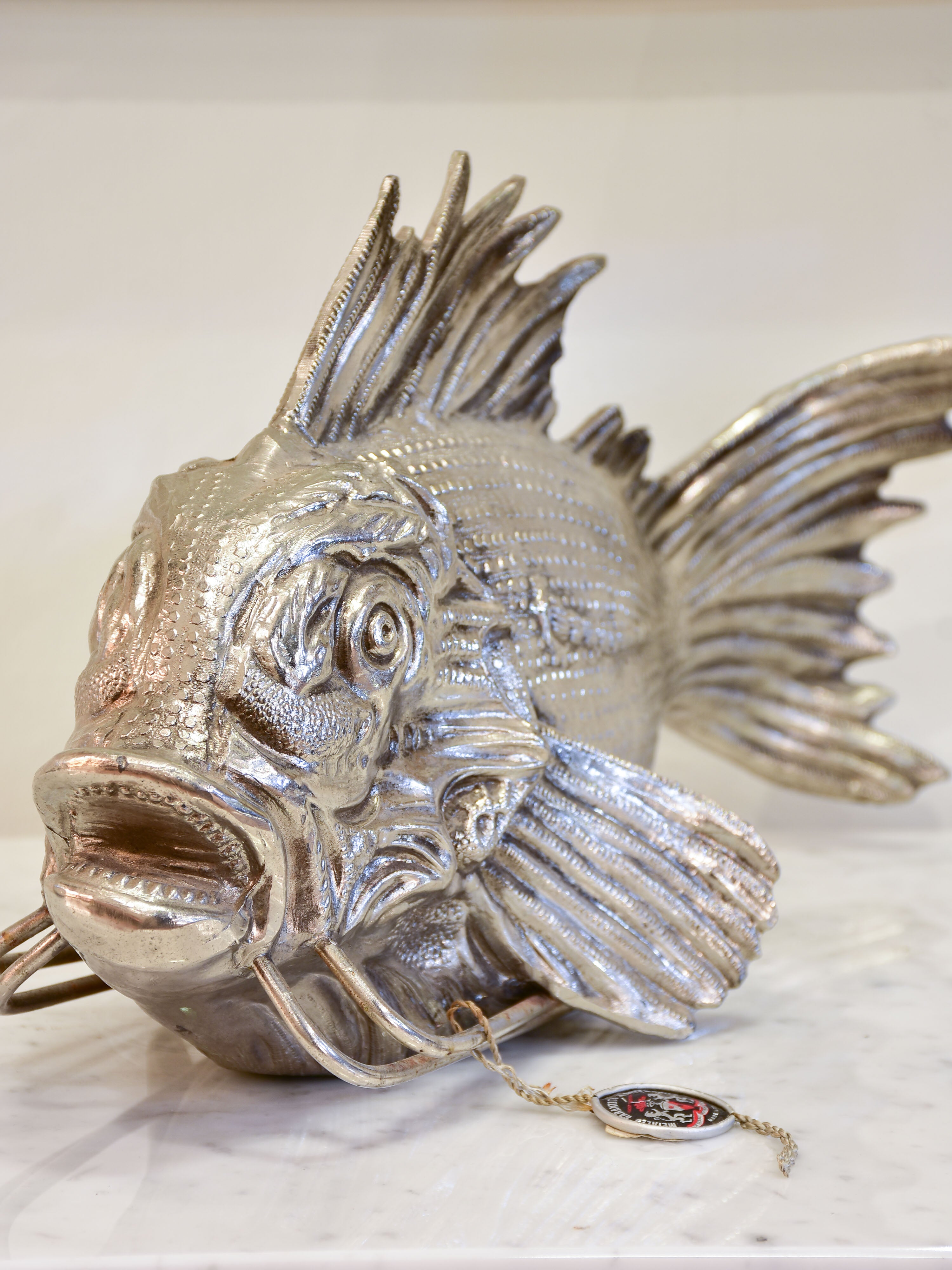 Mauro Manetti Fish sculpture