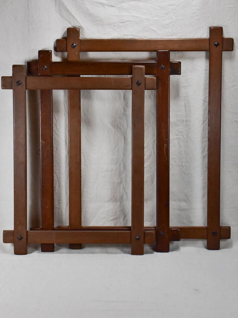 Collection of three large oak frames - 1940's / 50's