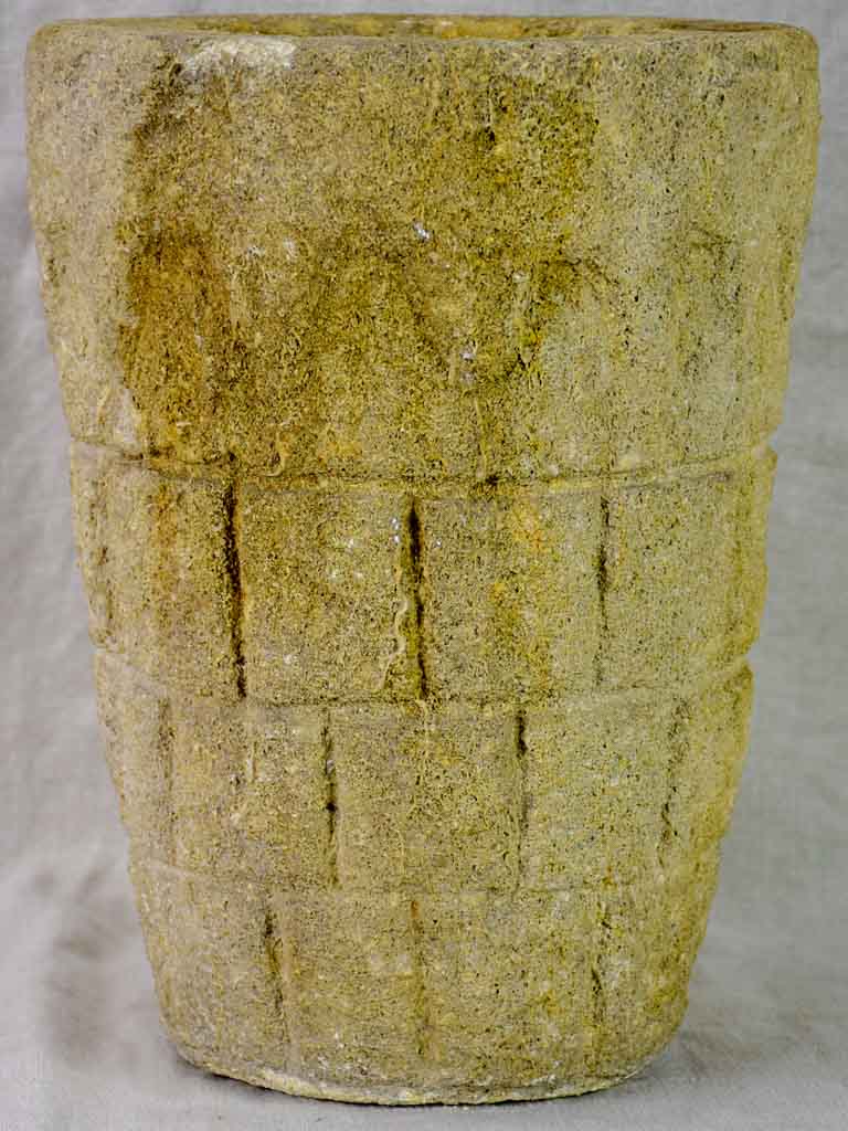 Antique stone pot 11¾"