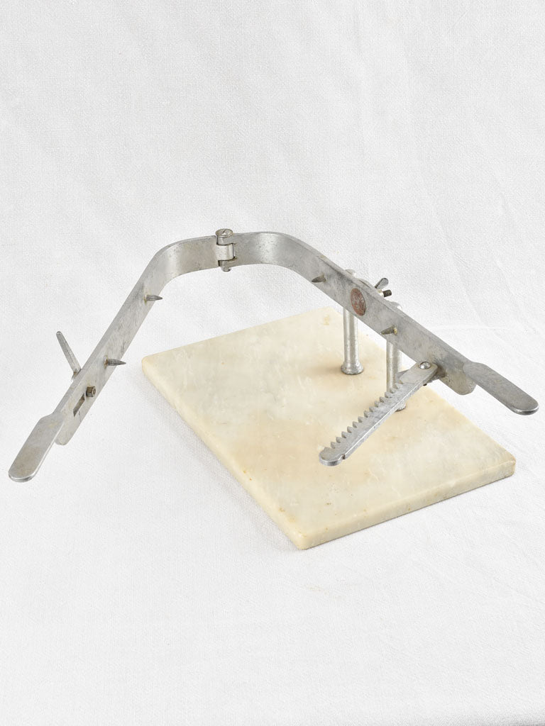 Retro marble base ham holder