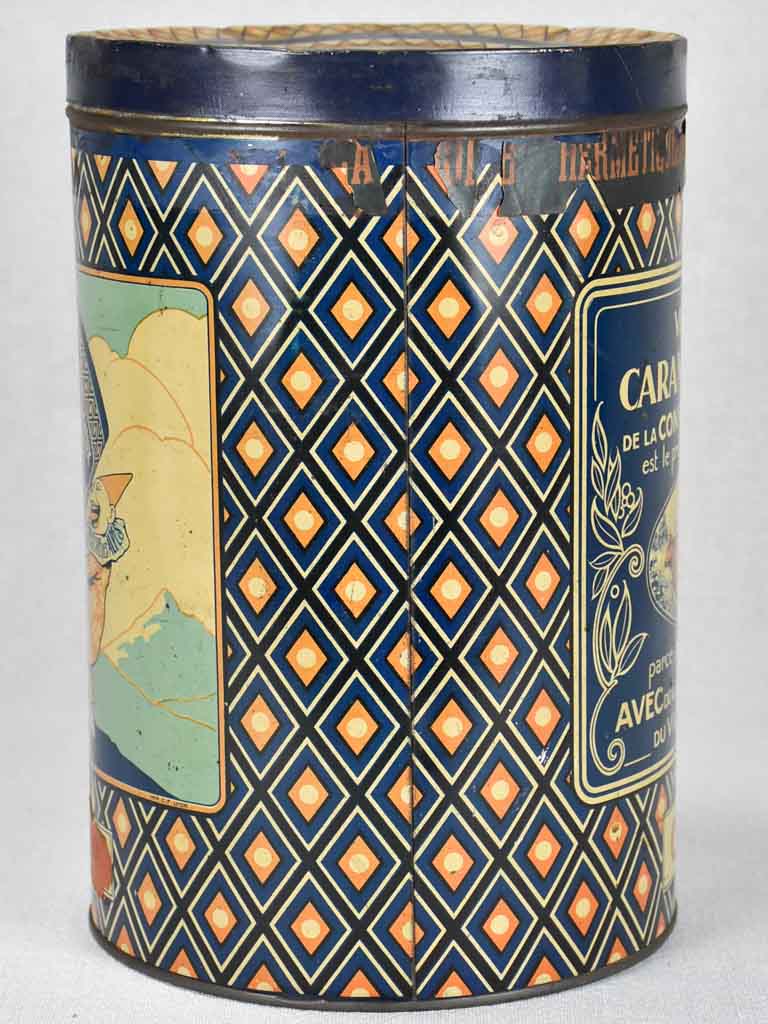 1930s French epicerie candy tin