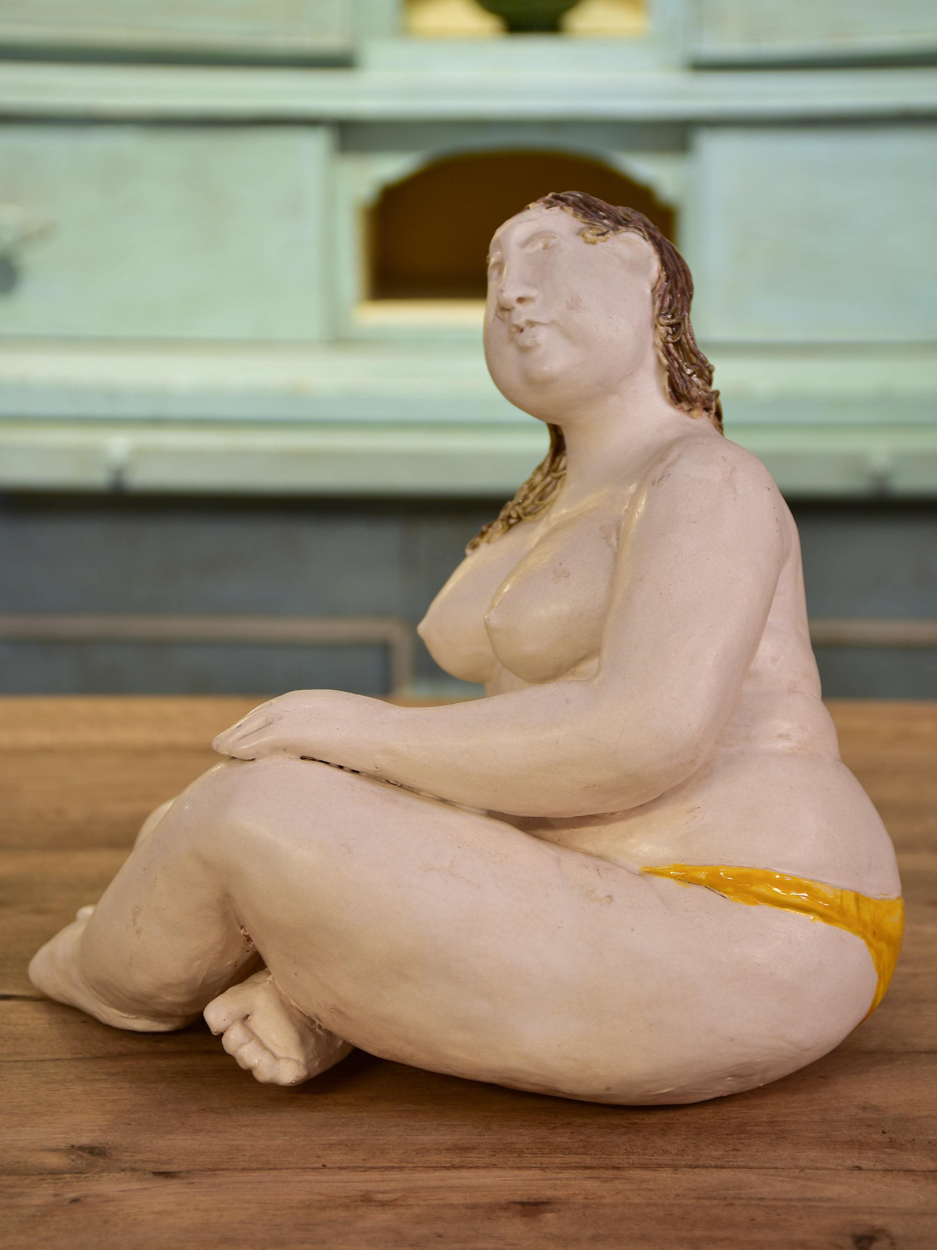 Artisan sculpture - Baigneuse tropézienne