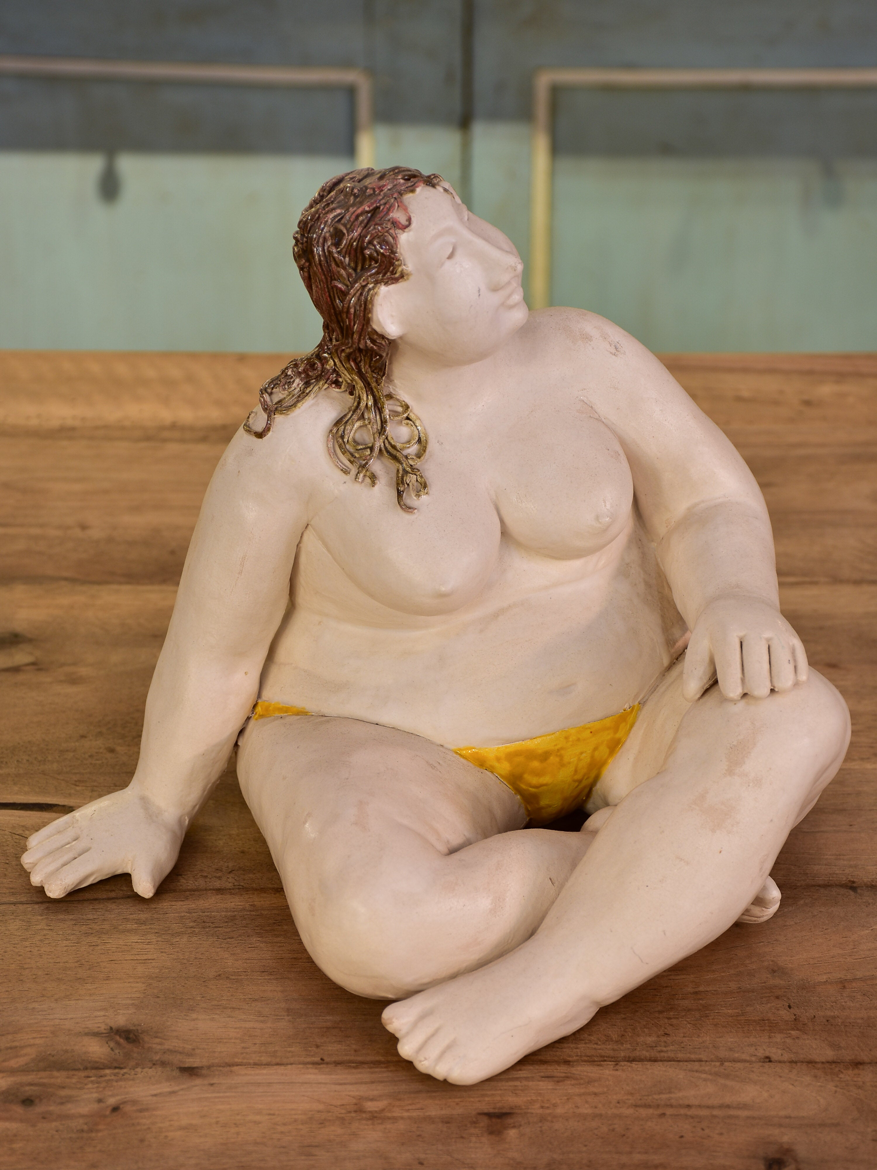 Artisan sculpture - Baigneuse tropézienne