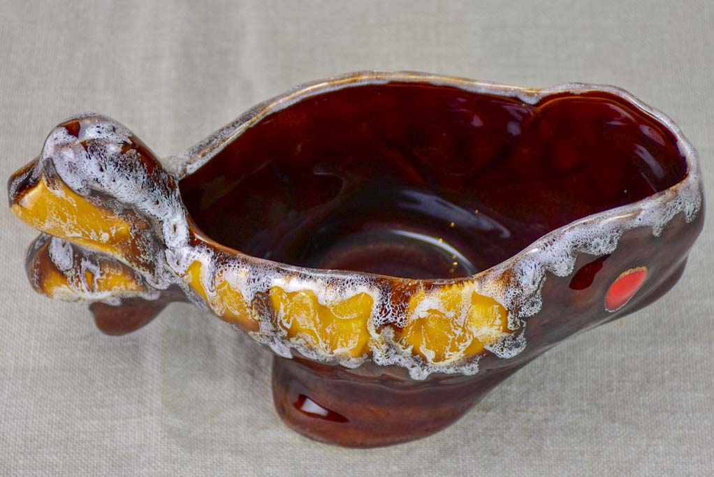 Exquisite 1950's Vallauris sauce boat