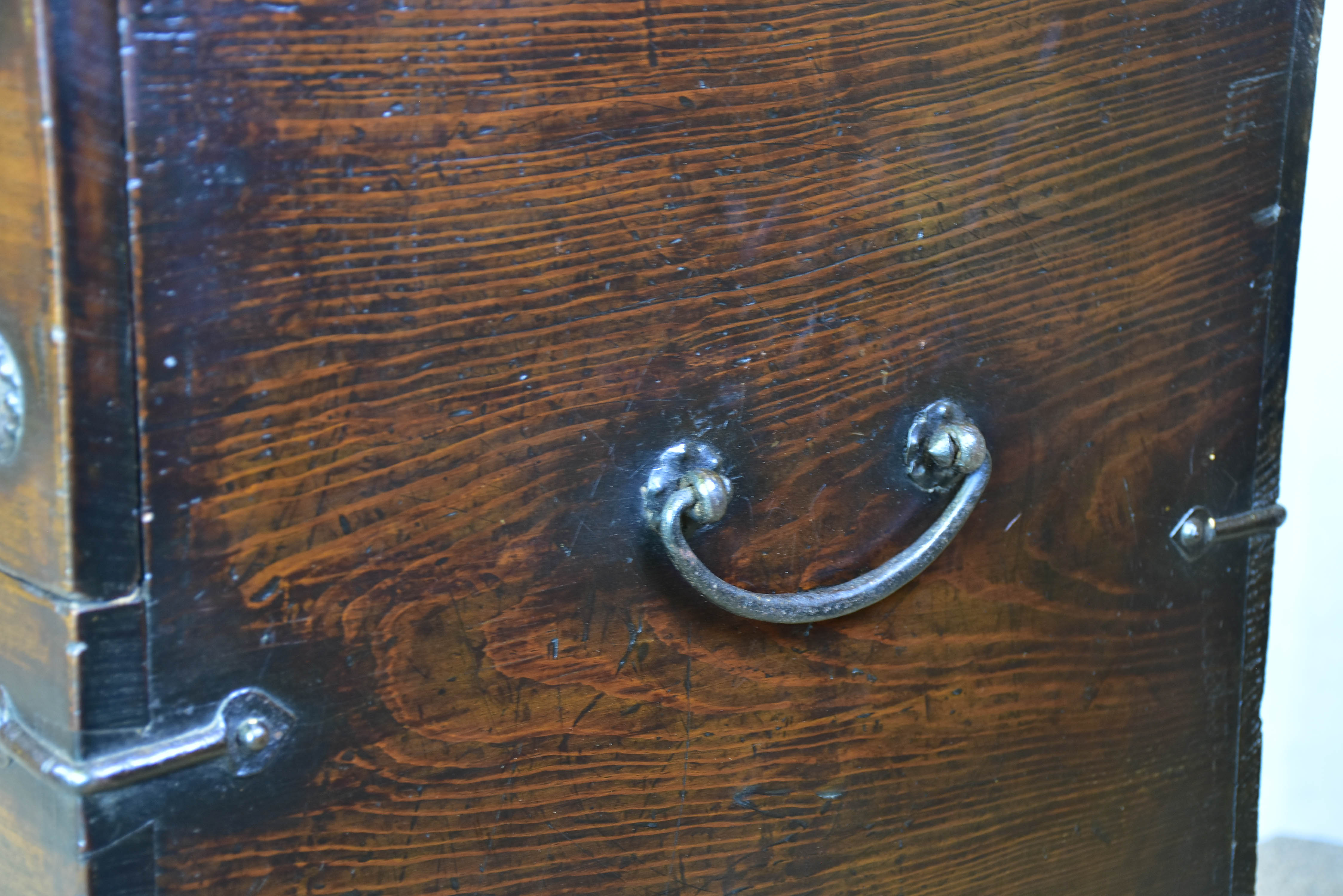 19th Century travel trunk / console