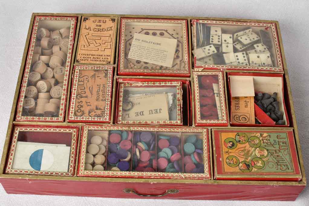 19th century games box set Maison TR Paris