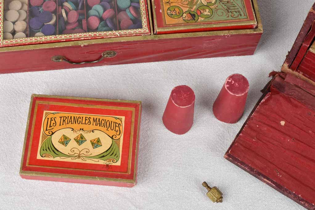 19th century games box set Maison TR Paris