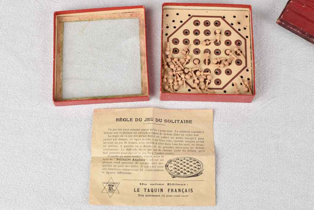 19th century games box set Maison TR Paris