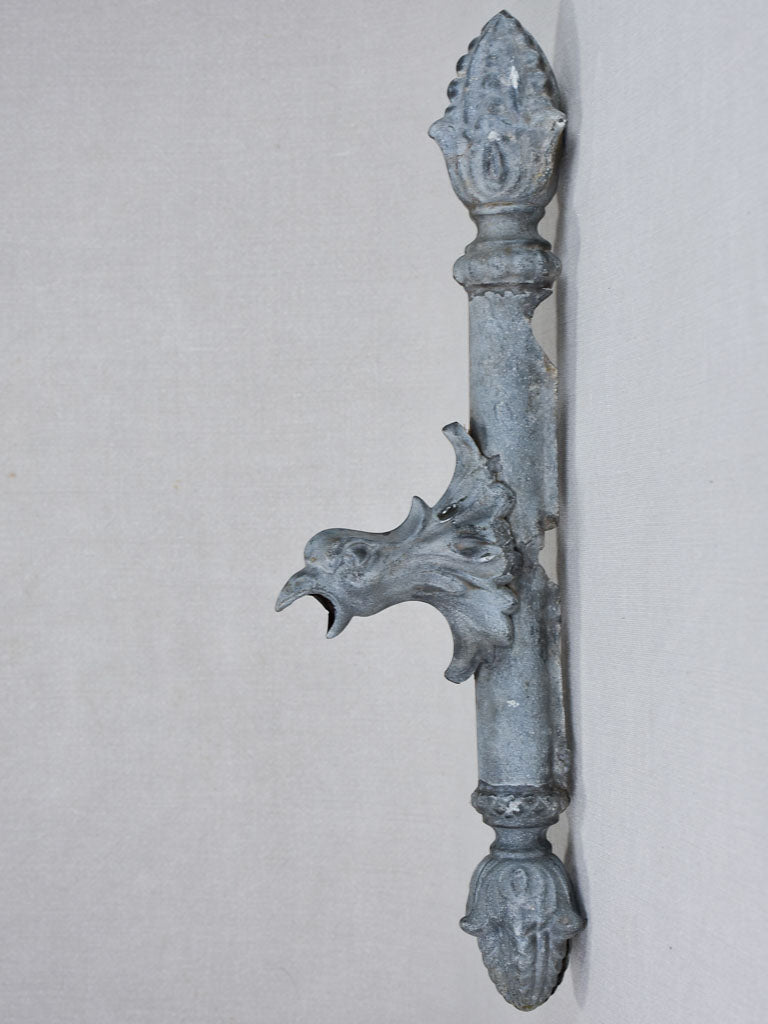 Early 20th century zinc spout 20"