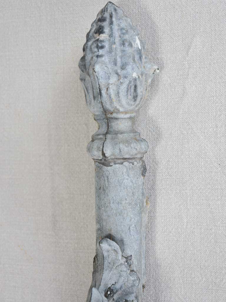 Early 20th century zinc spout 20"