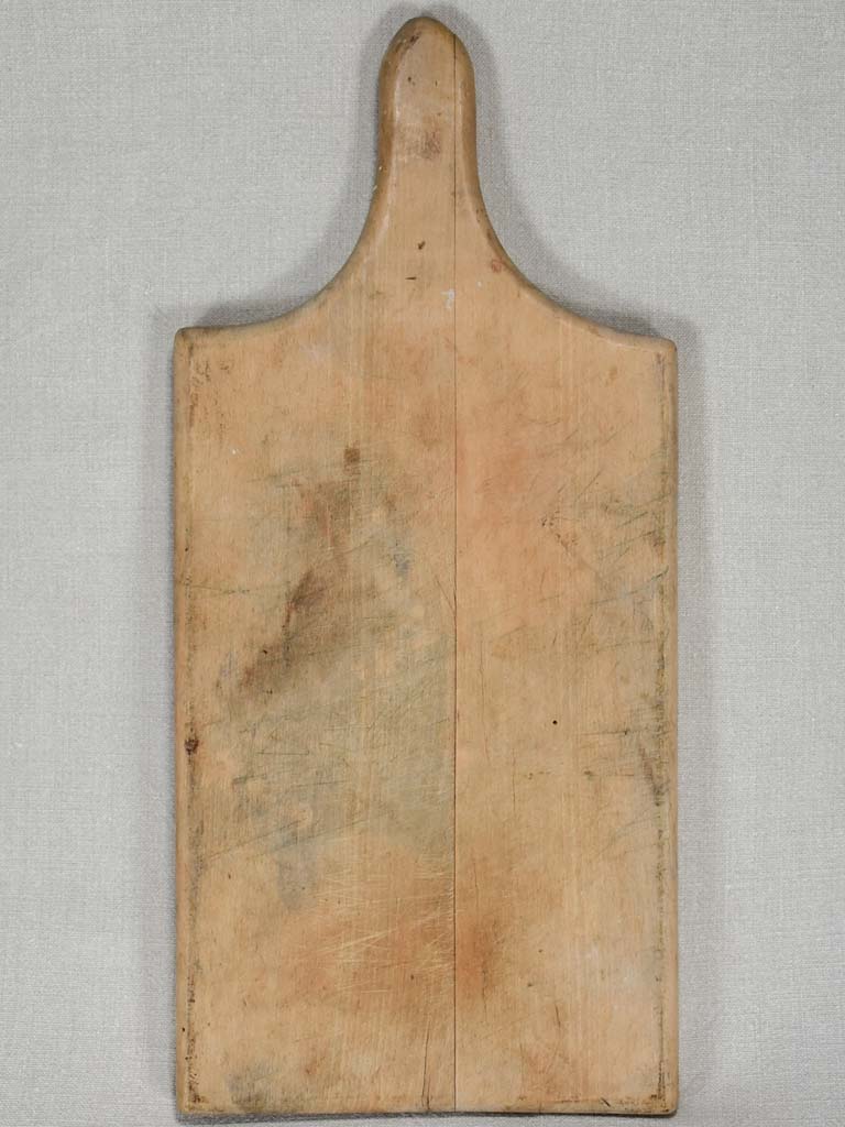 Vintage French cutting board 21¾" x 9¾"