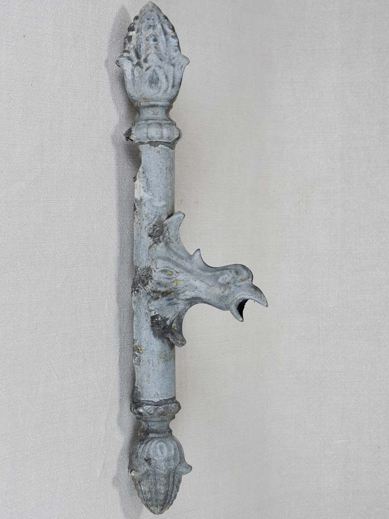 Early 20th century zinc spout 20"