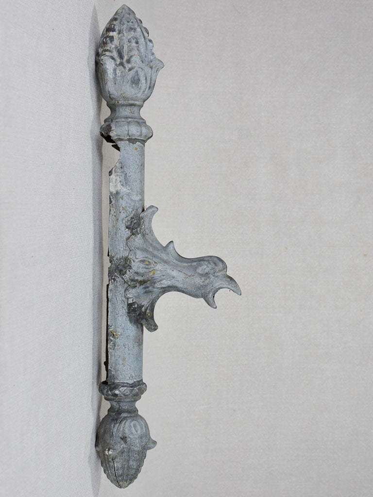 Early 20th century zinc spout 20"