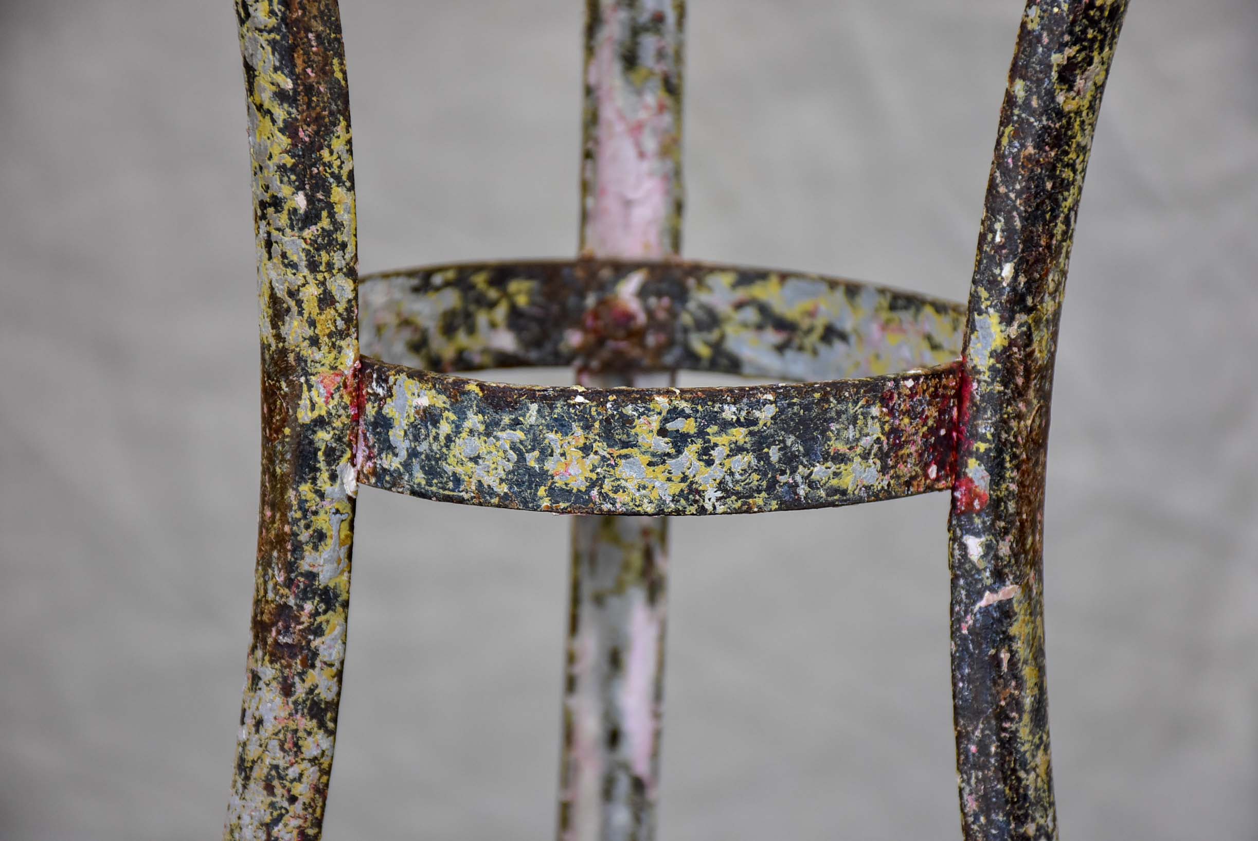 Original 19th Century Arras garden table with hoof feet