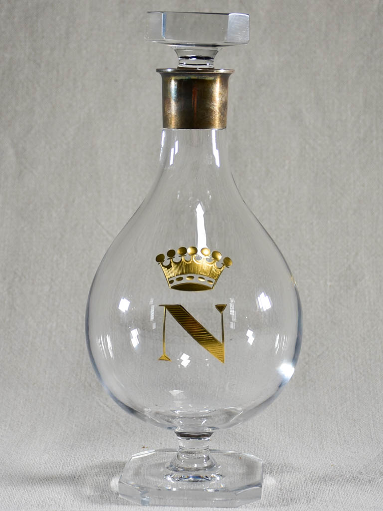 Napoleon carafe - N with crown