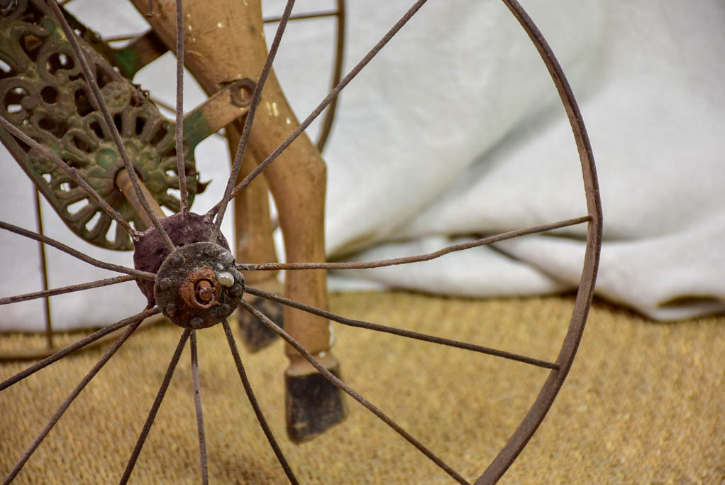 Late 19th Century French toy horse tricycle