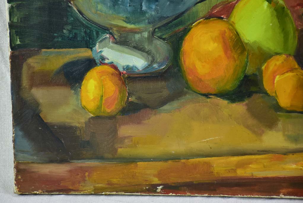 20th century still life - fruit and a soup tureen - Laure Philip 21¼" x 25½"