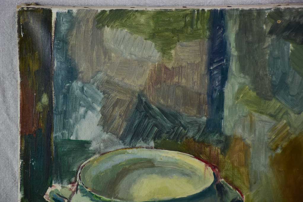 20th century still life - fruit and a soup tureen - Laure Philip 21¼" x 25½"