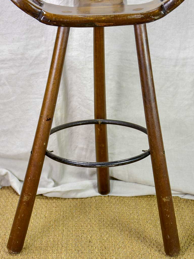 Three vintage Scandianvian designer barstools - Carl Malmsten