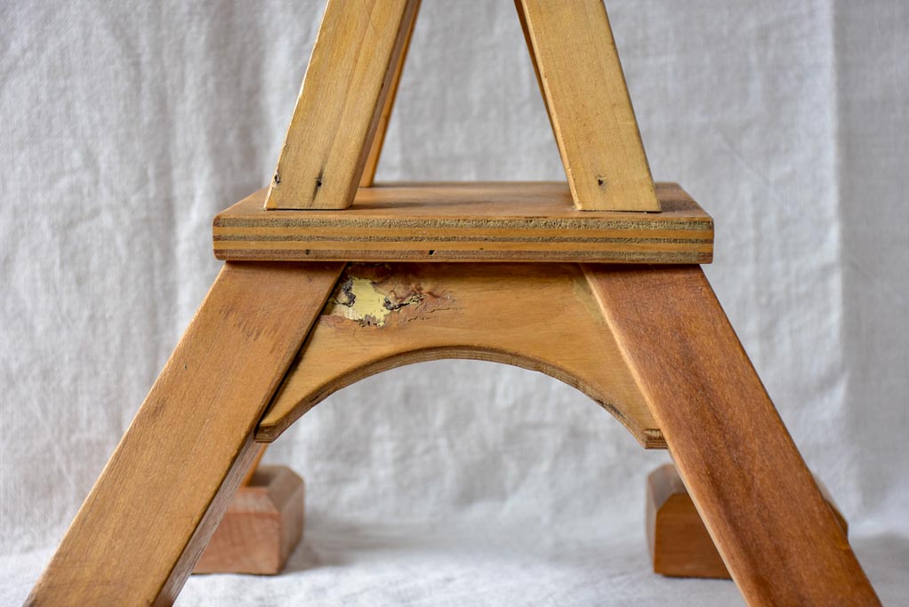 Antique French model of the Eiffel Tower - Apprentice piece 33½"