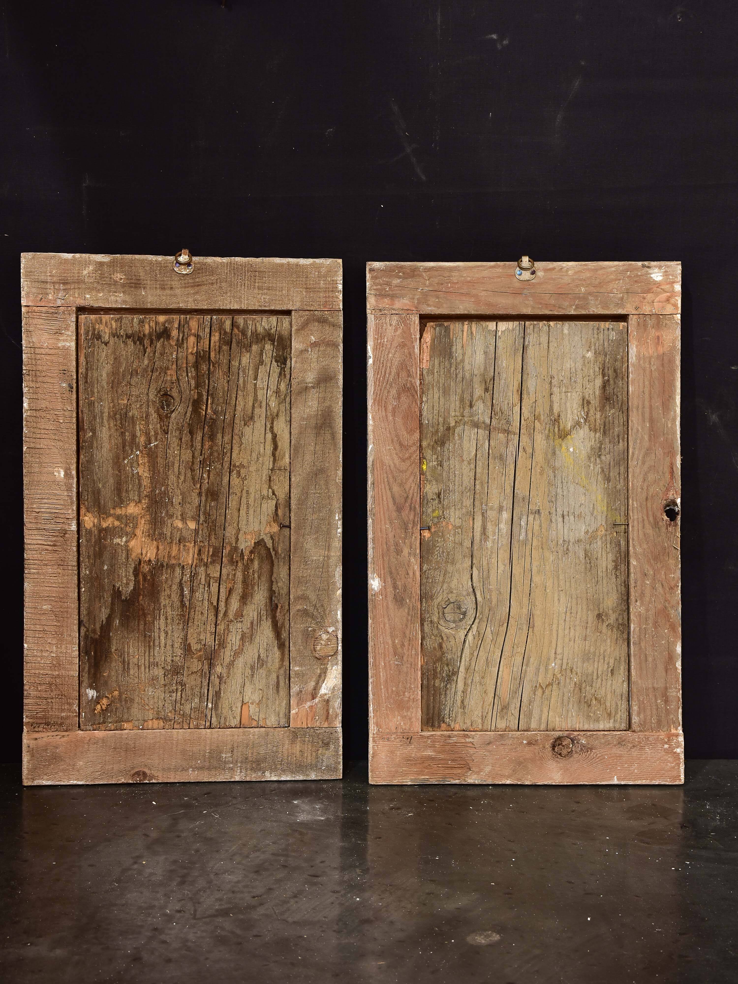 Two rustic Italian artworks