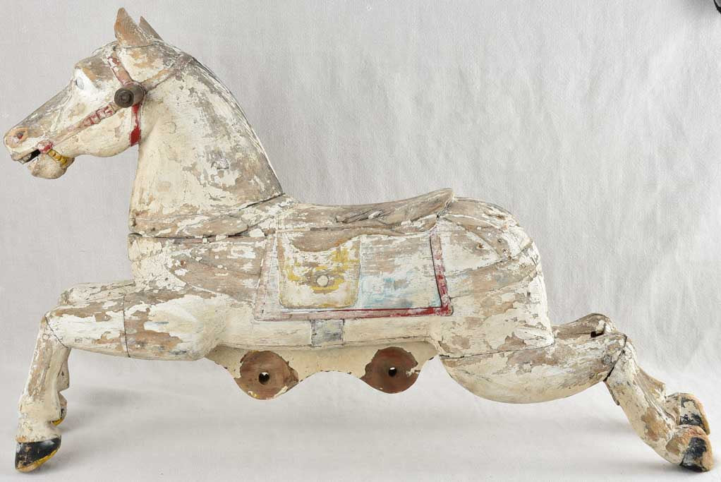 One-of-a-kind Restored Wooden Horse 