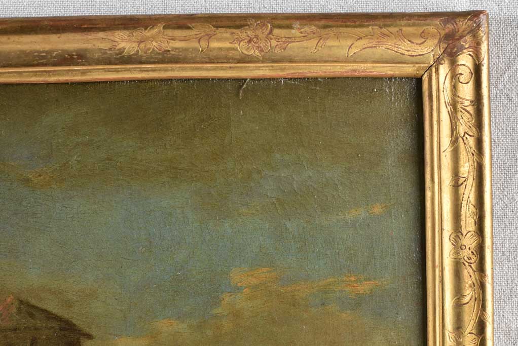 18th century seascape, anonymous 21¼ x 46""