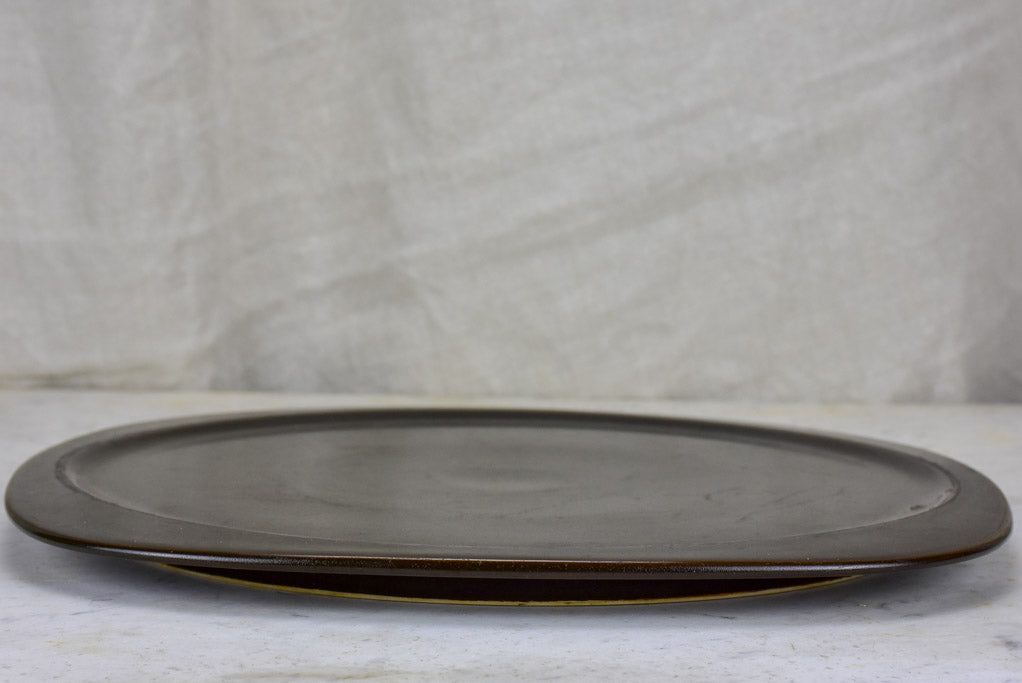 Vintage German soup service - dark brown